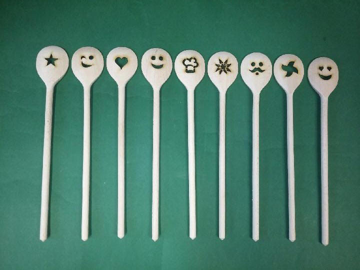 PIKUSA okrúhle krájané lyžice