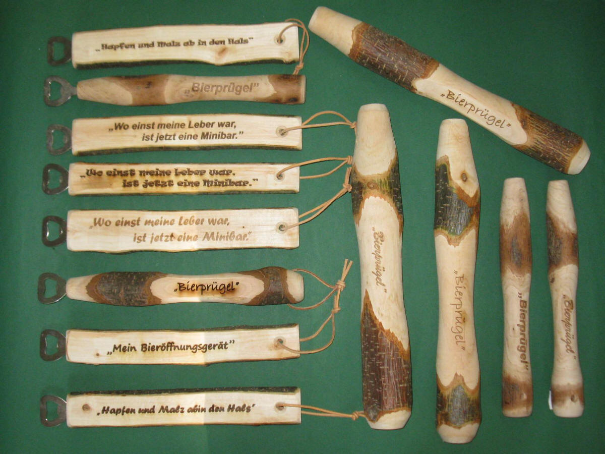 gravírované otvárače PIKUSA