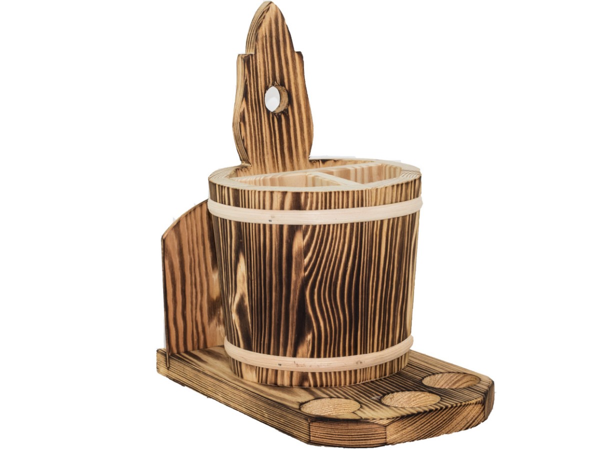 PIKUSA skopek s doskou, opálený