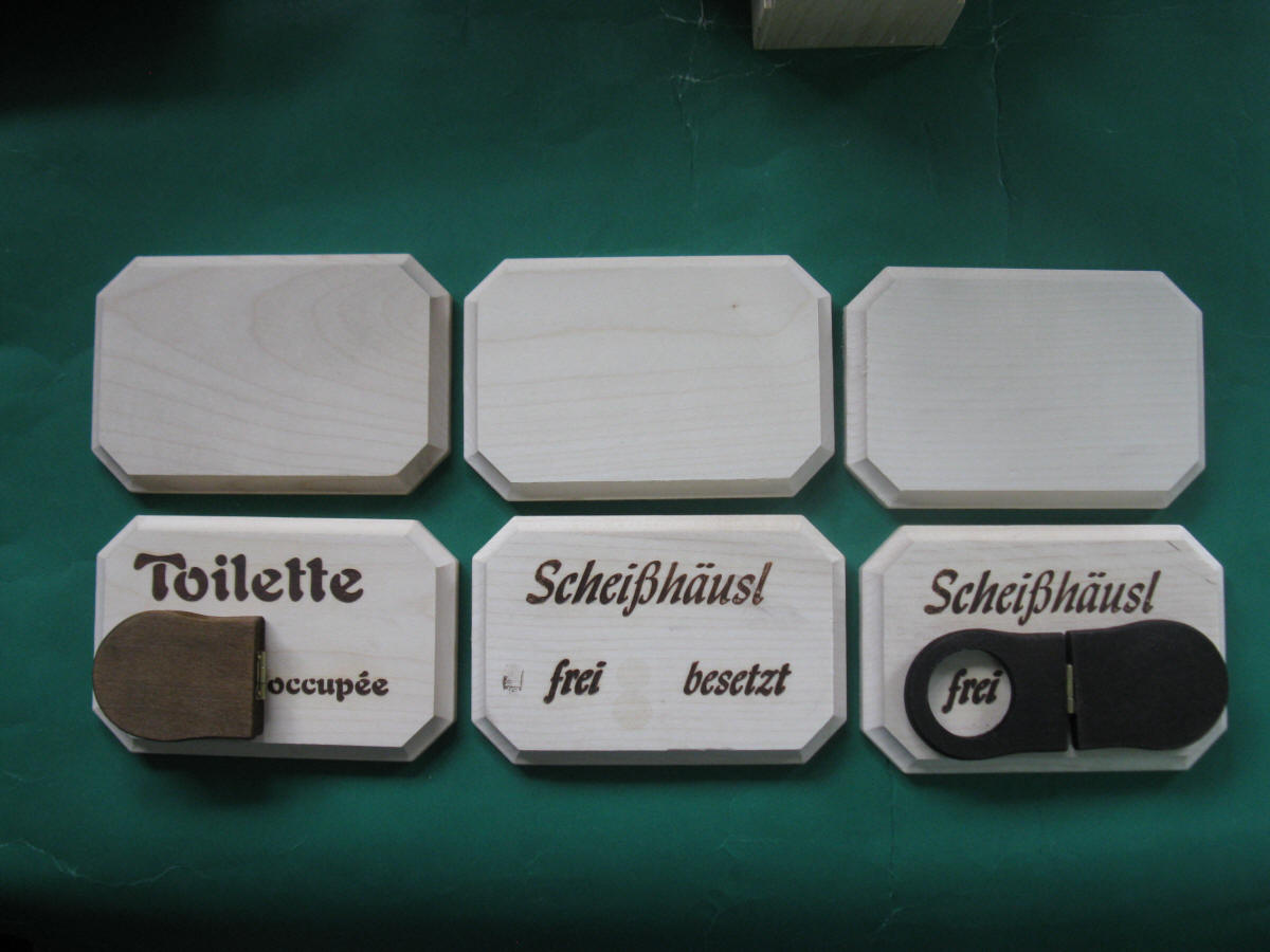 značka na toaletu PIKUSA